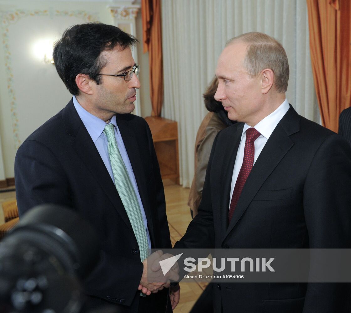 V. Putin meets editors of leading international publications