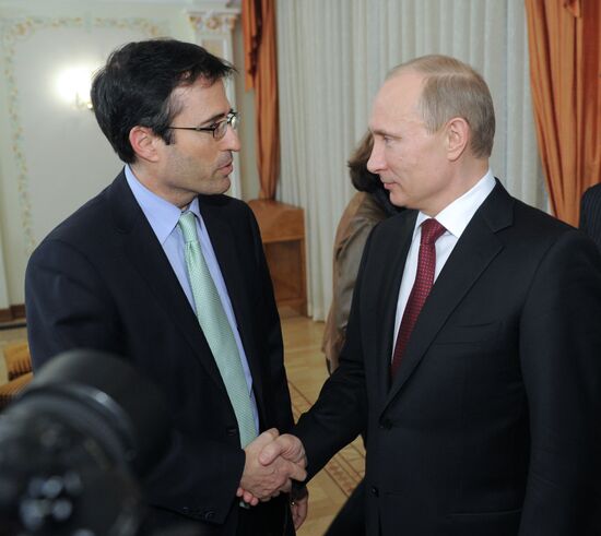 V. Putin meets editors of leading international publications