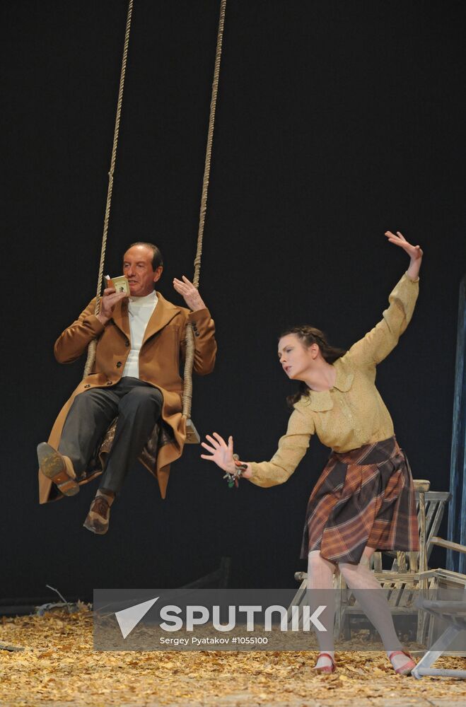 Dress rehearsal of "Autumn Sonata" at Sovremennik Theater
