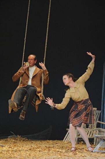 Dress rehearsal of "Autumn Sonata" at Sovremennik Theater