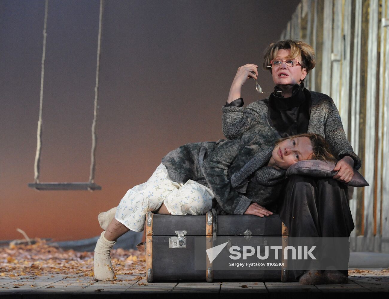 Dress rehearsal of "Autumn Sonata" at Sovremennik Theater