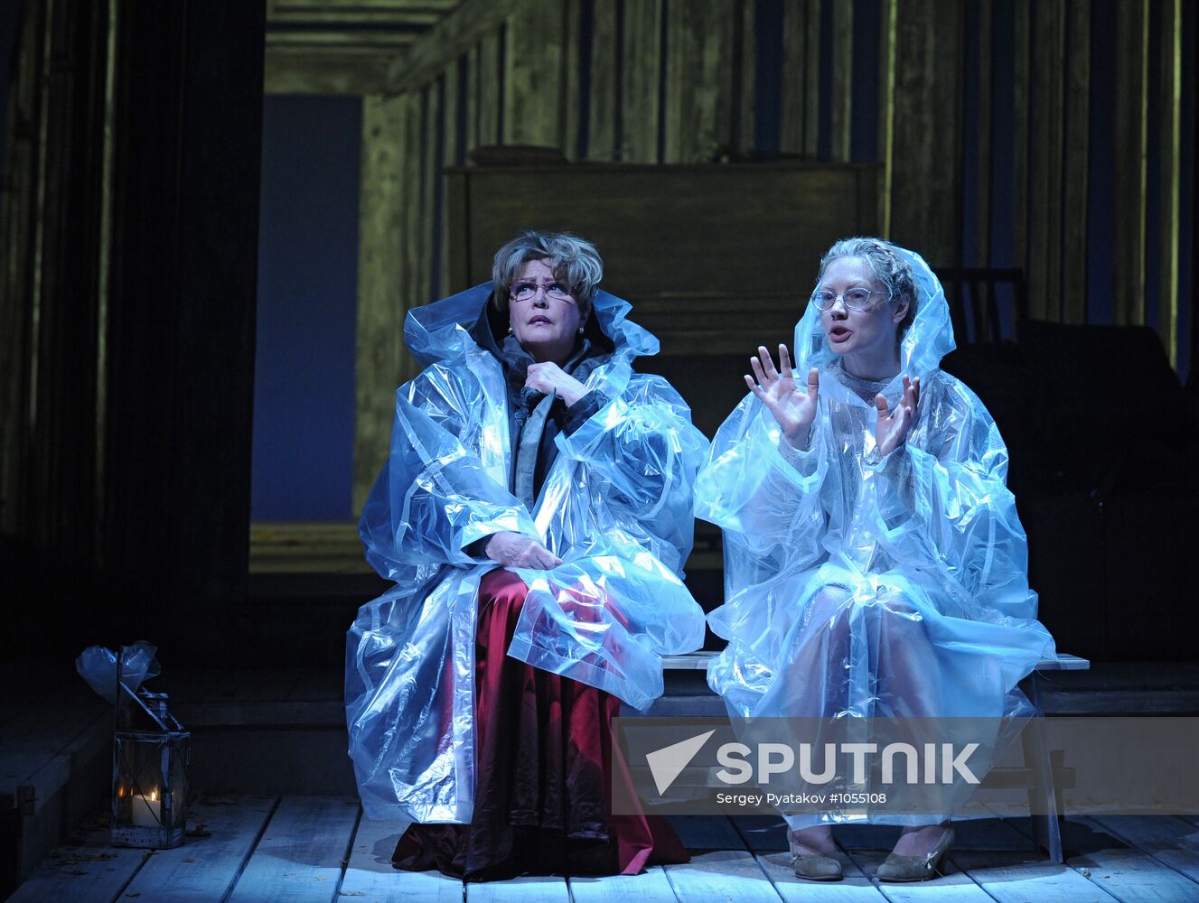 Dress rehearsal of "Autumn Sonata" at Sovremennik Theater