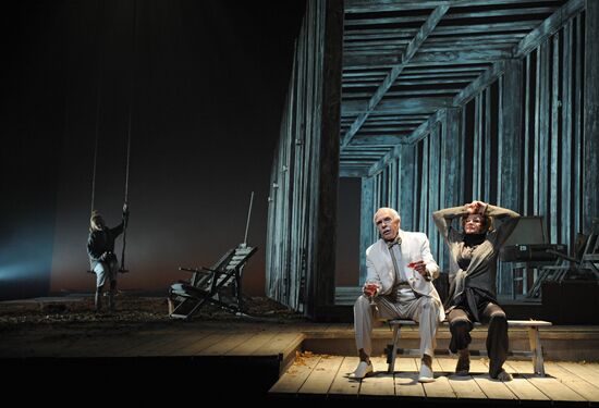 Dress rehearsal of "Autumn Sonata" at Sovremennik Theater