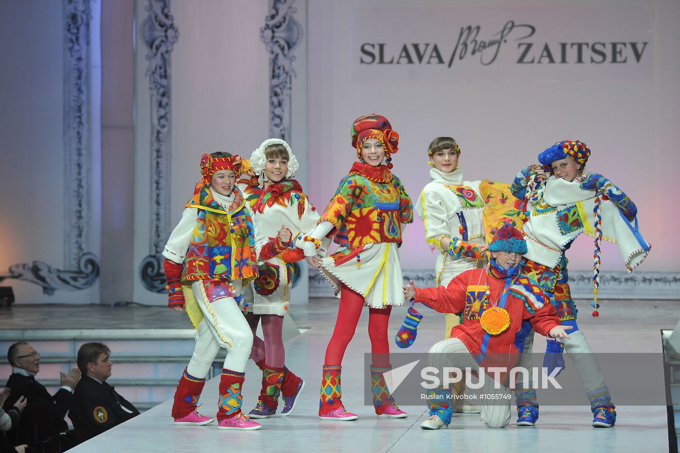 Vyacheslav Zaitsev holds anniversary fashion show