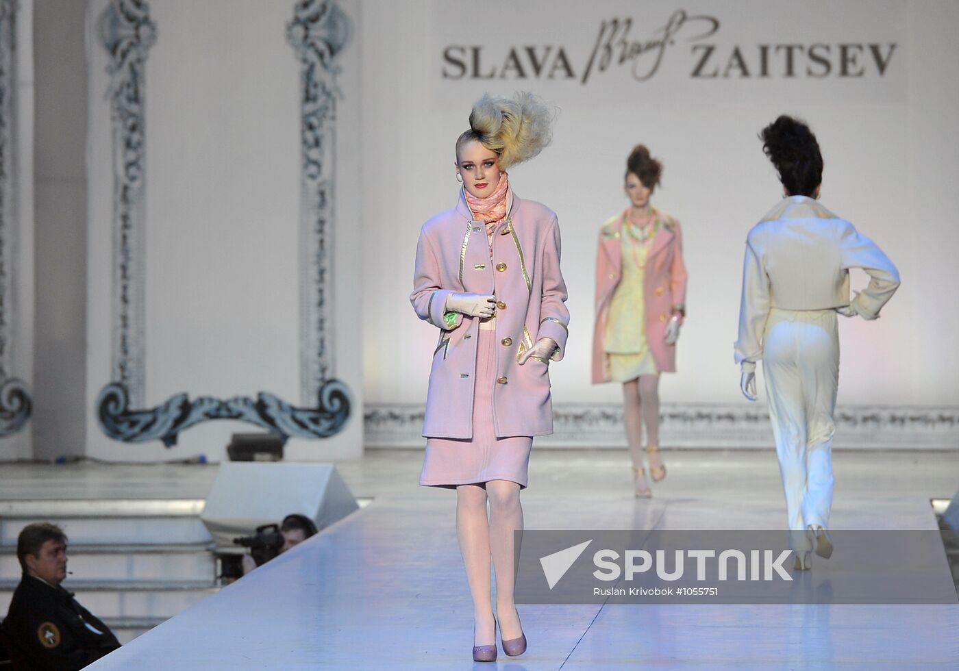 Vyacheslav Zaitsev holds anniversary fashion show