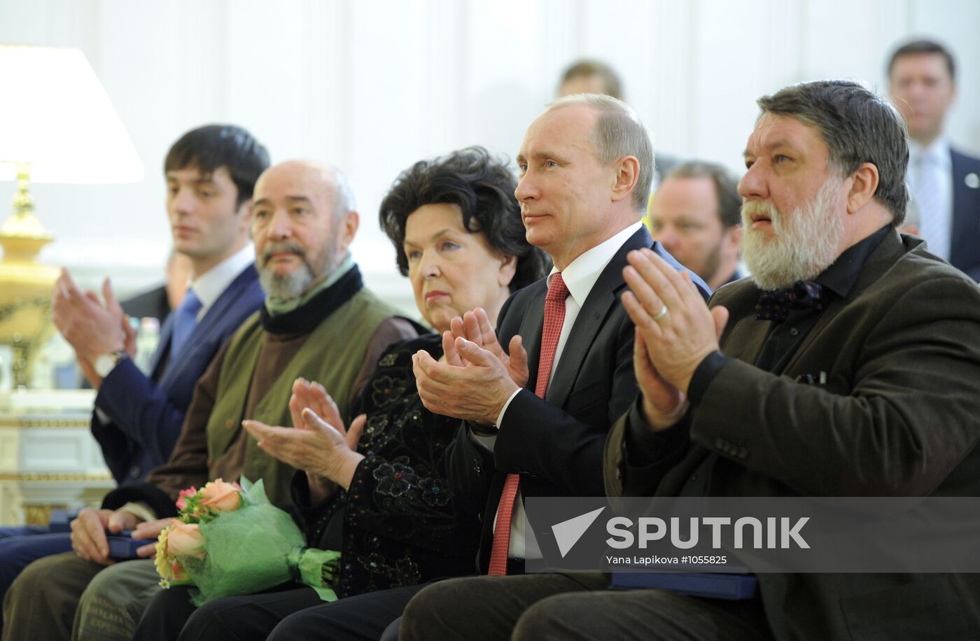 Vladimir Putin at 2011 Russian government awards ceremony