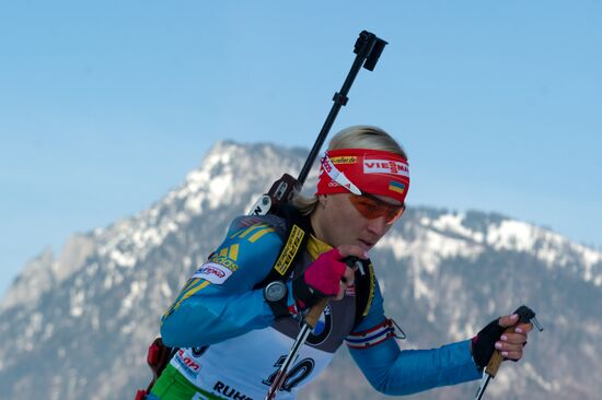 Biathlon. IBU Biathlon World Championships 2012. Women's sprint