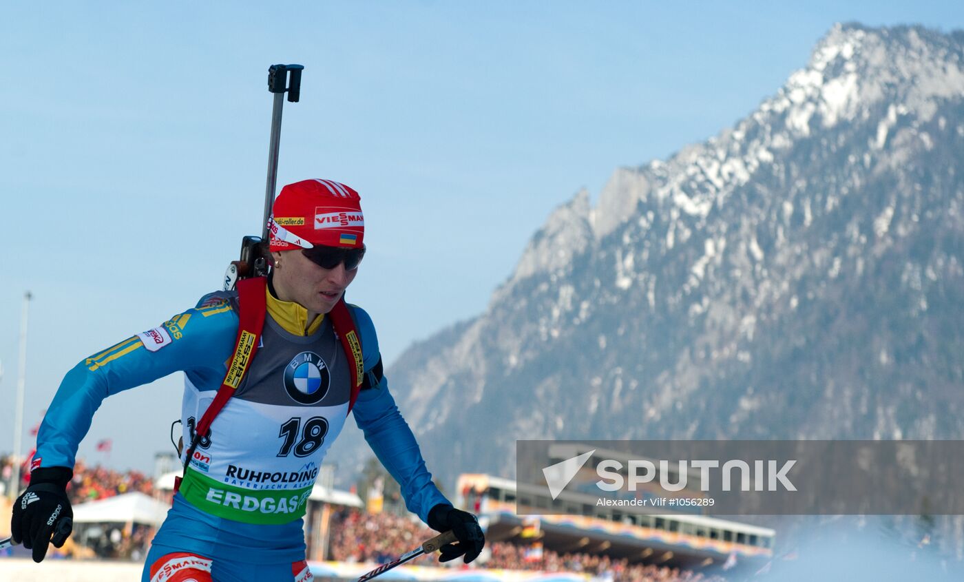 Biathlon. IBU Biathlon World Championships 2012. Women's sprint