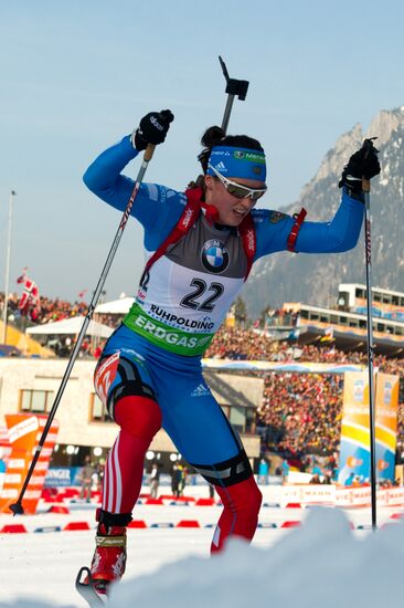 Biathlon. IBU Biathlon World Championships 2012. Women's sprint
