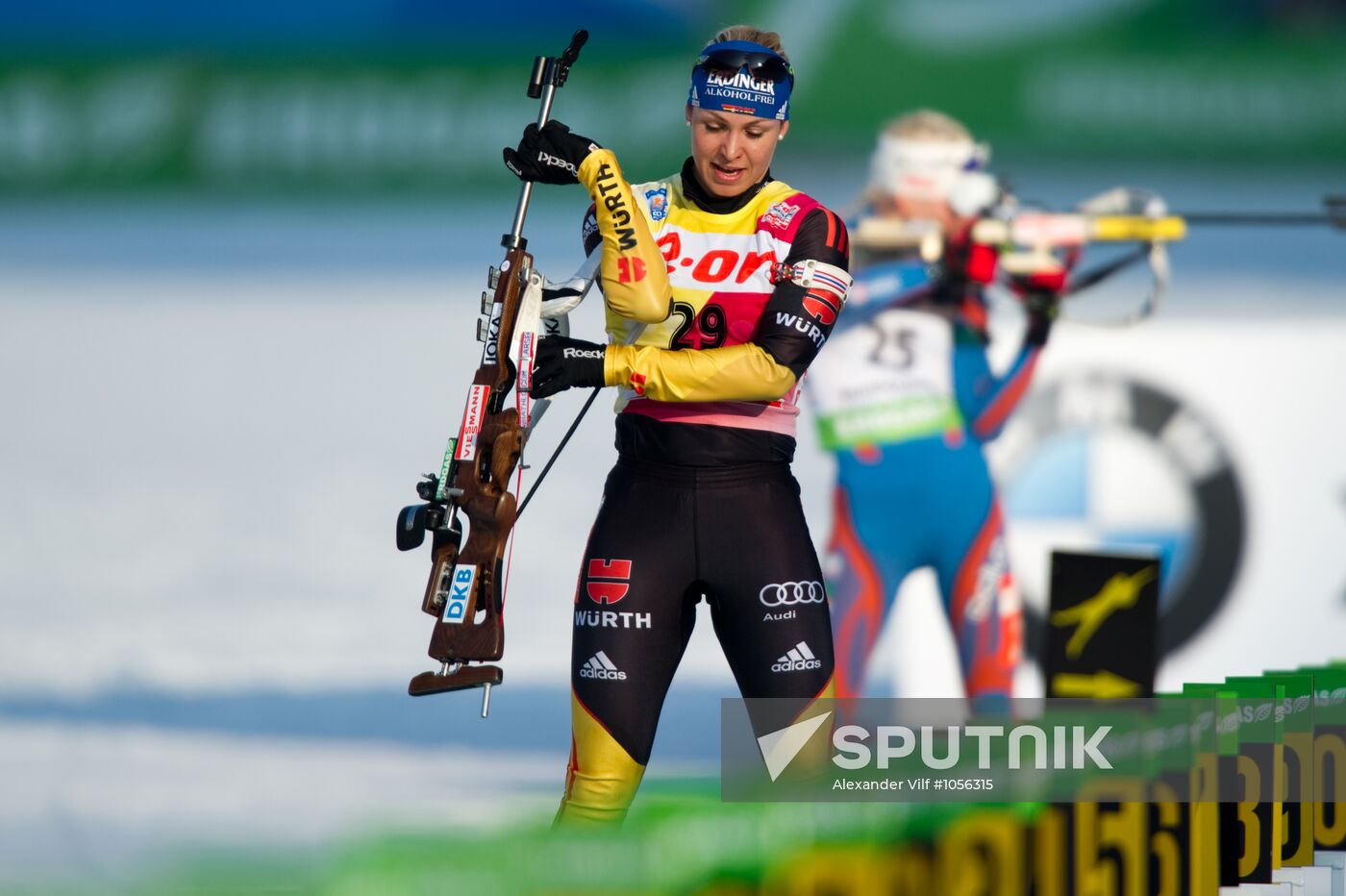 Biathlon. IBU Biathlon World Championships 2012. Women's sprint