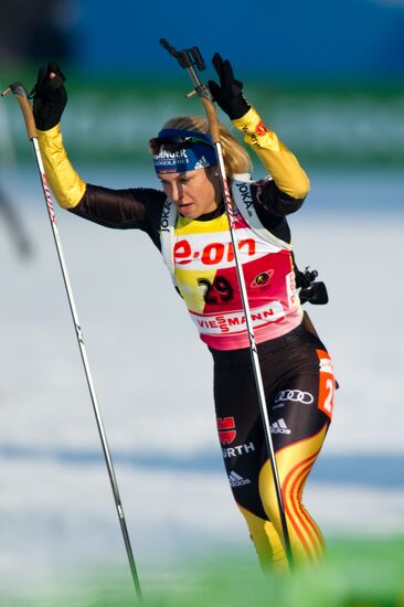 Biathlon. IBU Biathlon World Championships 2012. Women's sprint