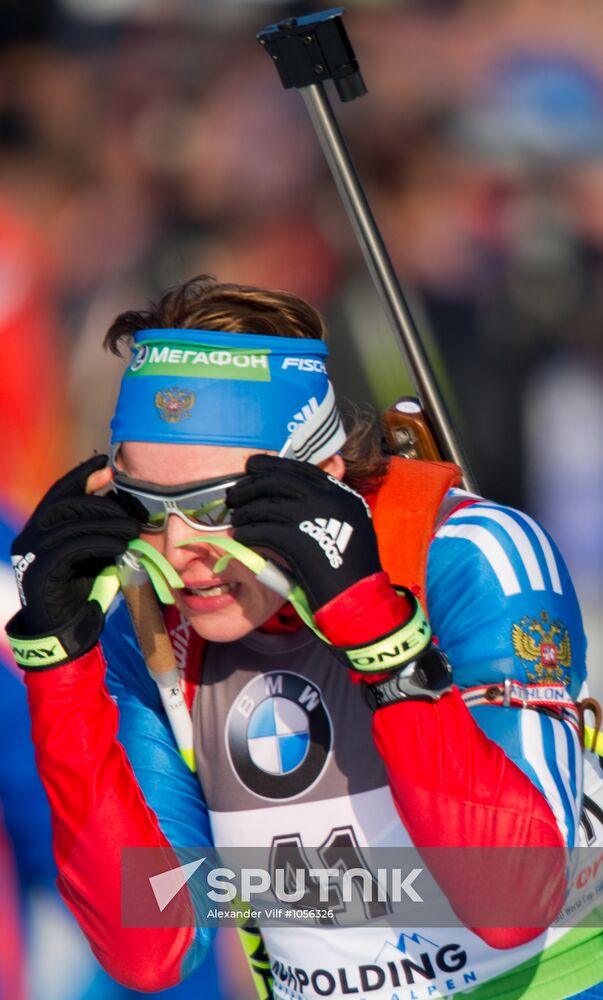 Biathlon. IBU Biathlon World Championships 2012. Women's sprint
