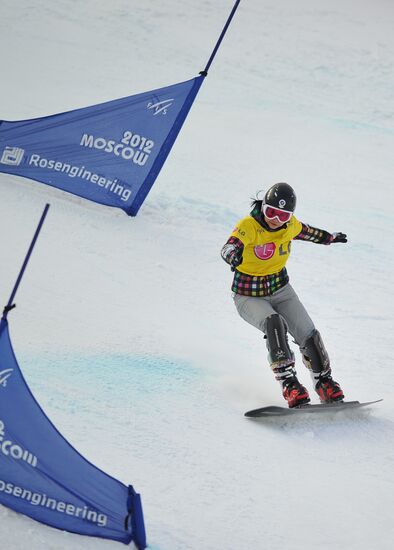 2012 FIS Snowboard World Cup. Parallel Slalom Women