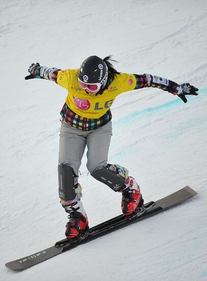 2012 FIS Snowboard World Cup. Parallel Slalom Women