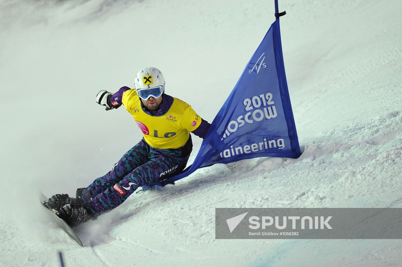 2012 FIS Snowboard World Cup. Parallel Slalom Men