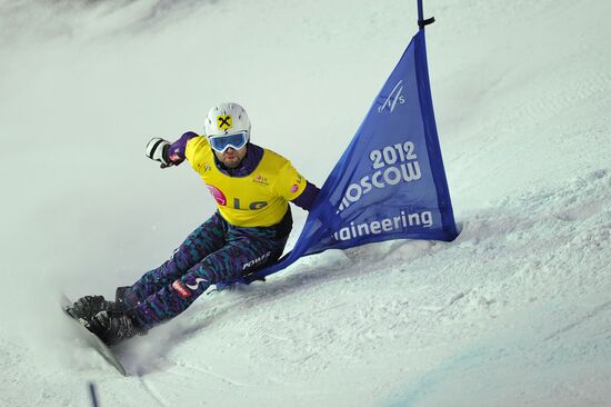 2012 FIS Snowboard World Cup. Parallel Slalom Men