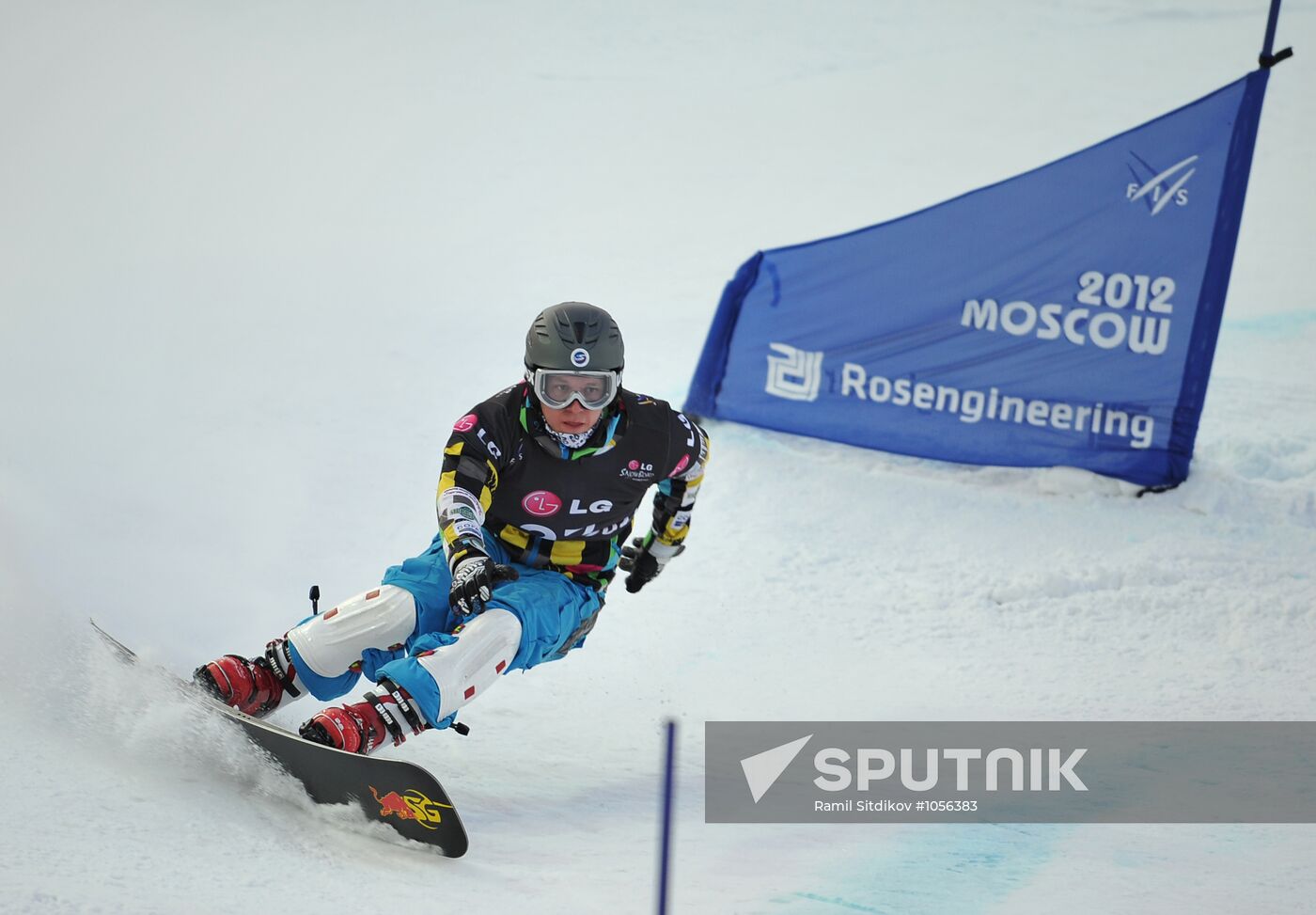 2012 FIS Snowboard World Cup. Parallel Slalom Men