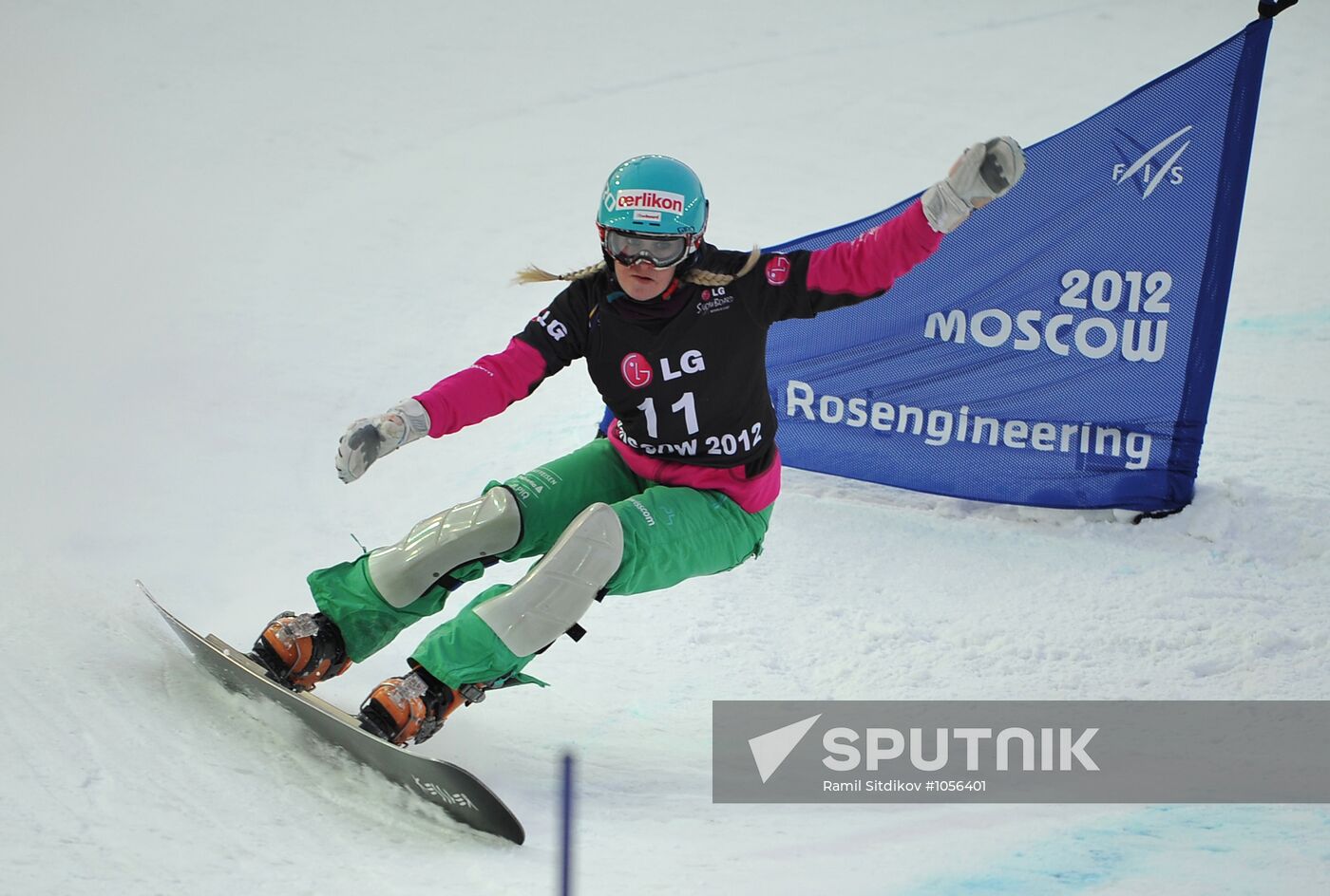 2012 FIS Snowboard World Cup. Parallel Slalom Women