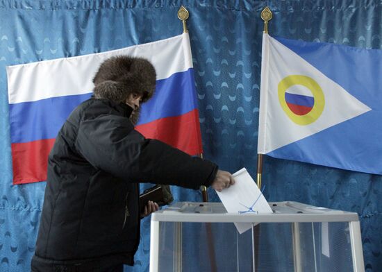Russian presidential election in Far East