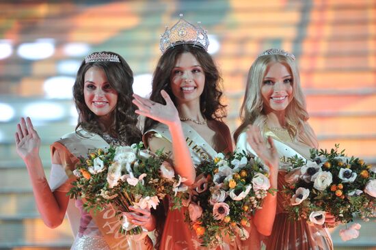 Final show of Miss Russia national pageant