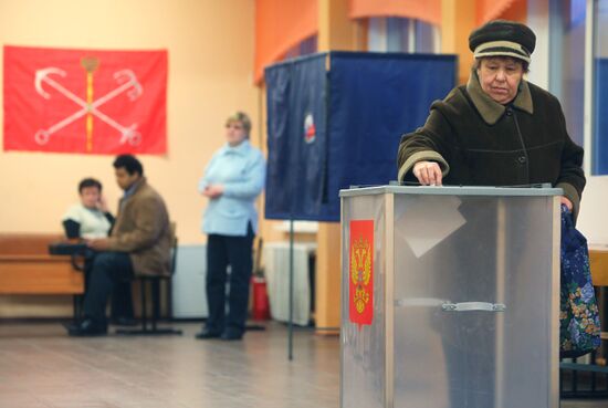 Presidential elections in regions