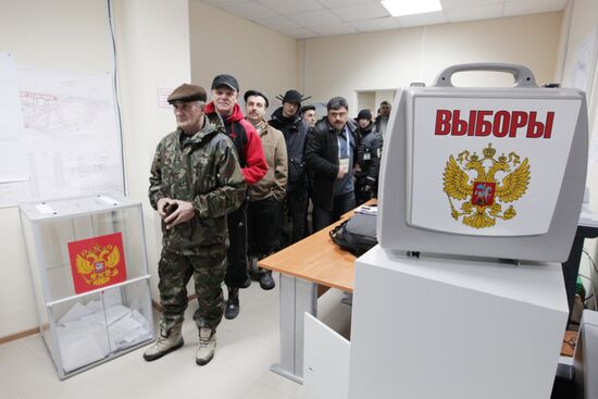 Presidential elections in regions