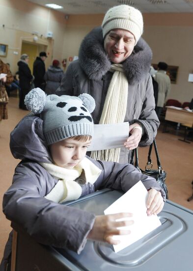 Tyumen votes in Russian presidential election