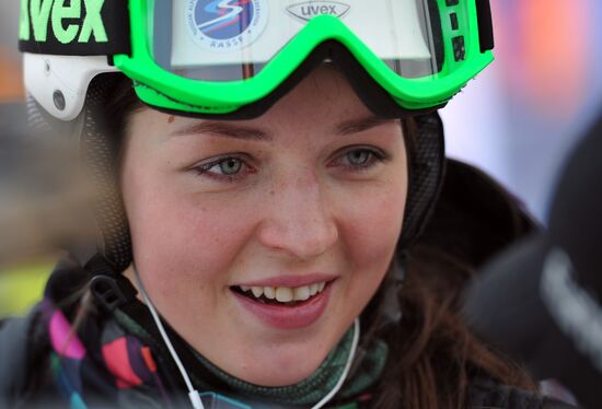 2012 FIS Snowboard World Cup. Parallel Slalom Women