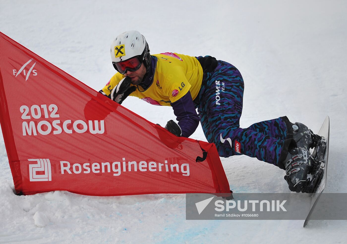 2012 FIS Snowboard World Cup. Parallel Slalom Men