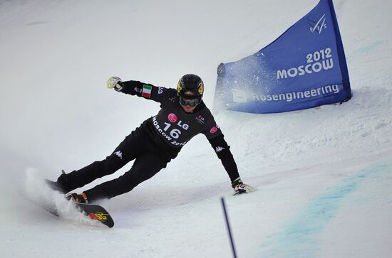 2012 FIS Snowboard World Cup. Parallel Slalom Men