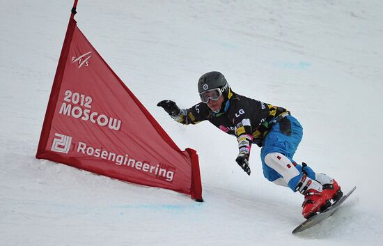 2012 FIS Snowboard World Cup. Parallel Slalom Men