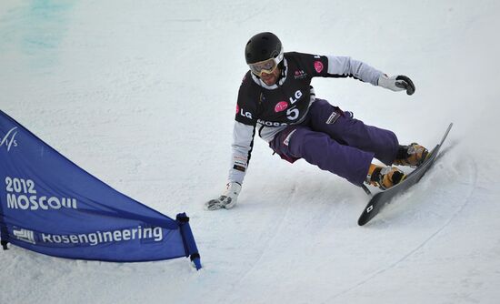 2012 FIS Snowboard World Cup. Parallel Slalom Men