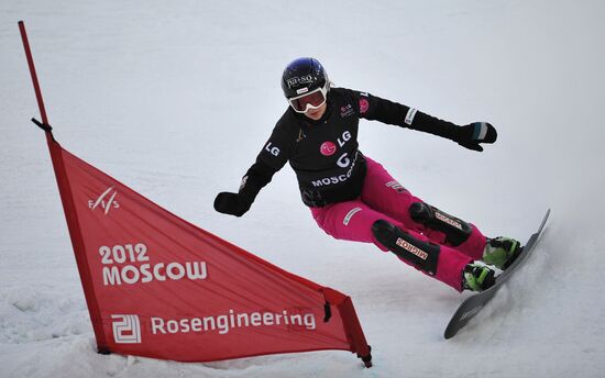 2012 FIS Snowboard World Cup. Parallel Slalom Women