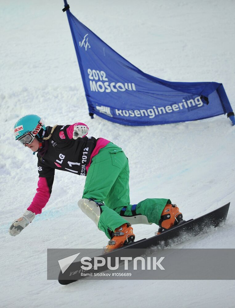 2012 FIS Snowboard World Cup. Parallel Slalom Women