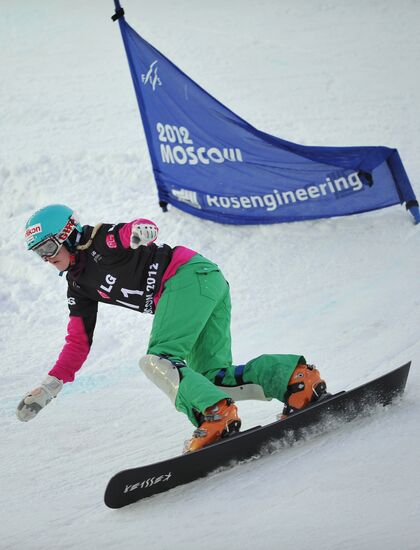 2012 FIS Snowboard World Cup. Parallel Slalom Women