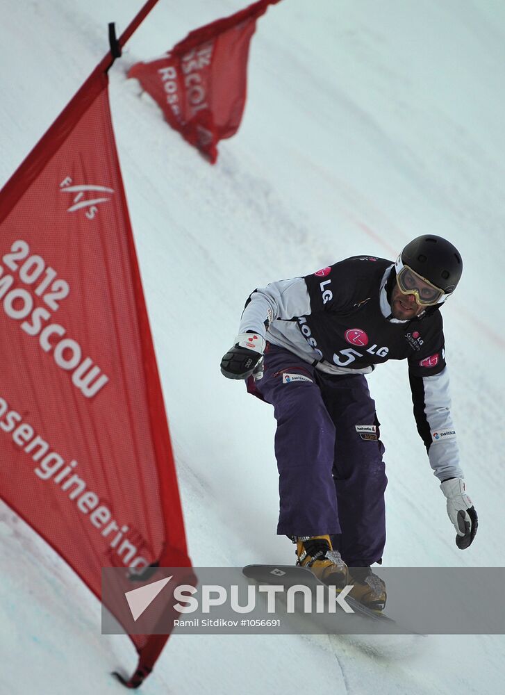 2012 FIS Snowboard World Cup. Parallel Slalom Men