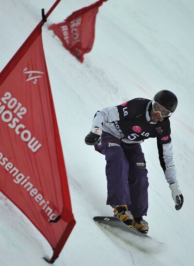 2012 FIS Snowboard World Cup. Parallel Slalom Men