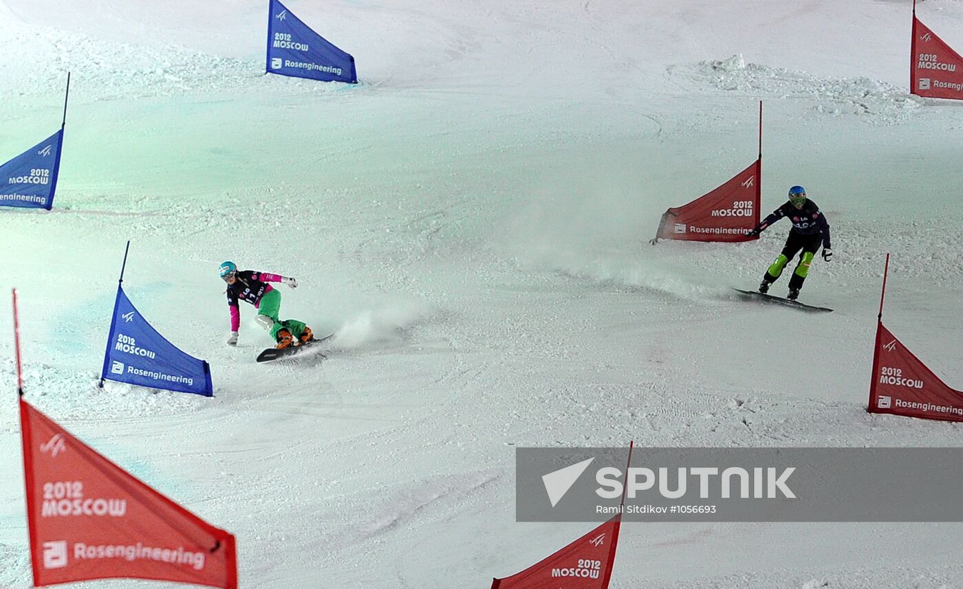2012 FIS Snowboard World Cup. Parallel Slalom Women