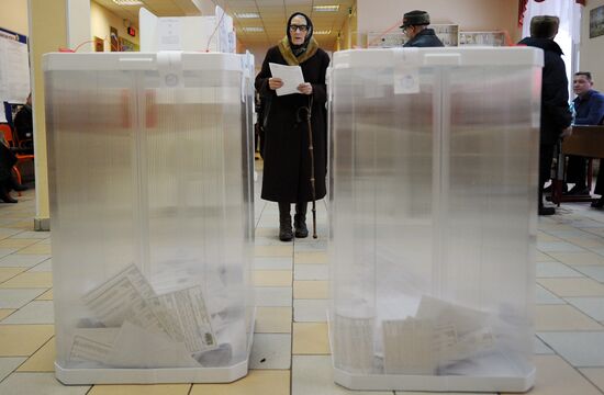 Presidential voting in Russia