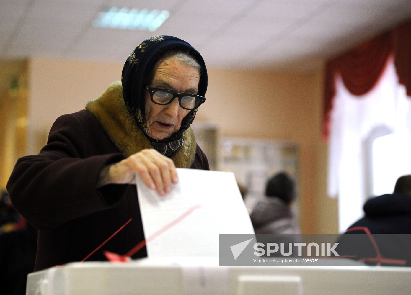 Presidential voting in Russia