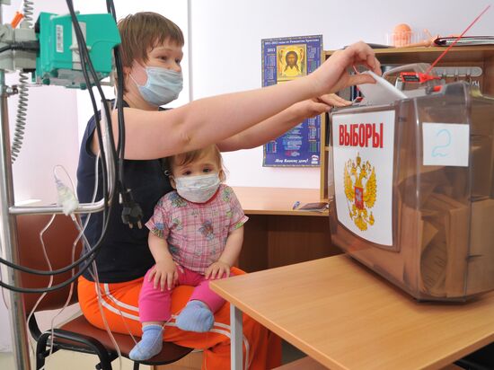 Russian presidential election in Chelyabinsk