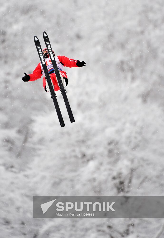 FIS Freestyle Ski Europa Cup. Ladies' Aerials