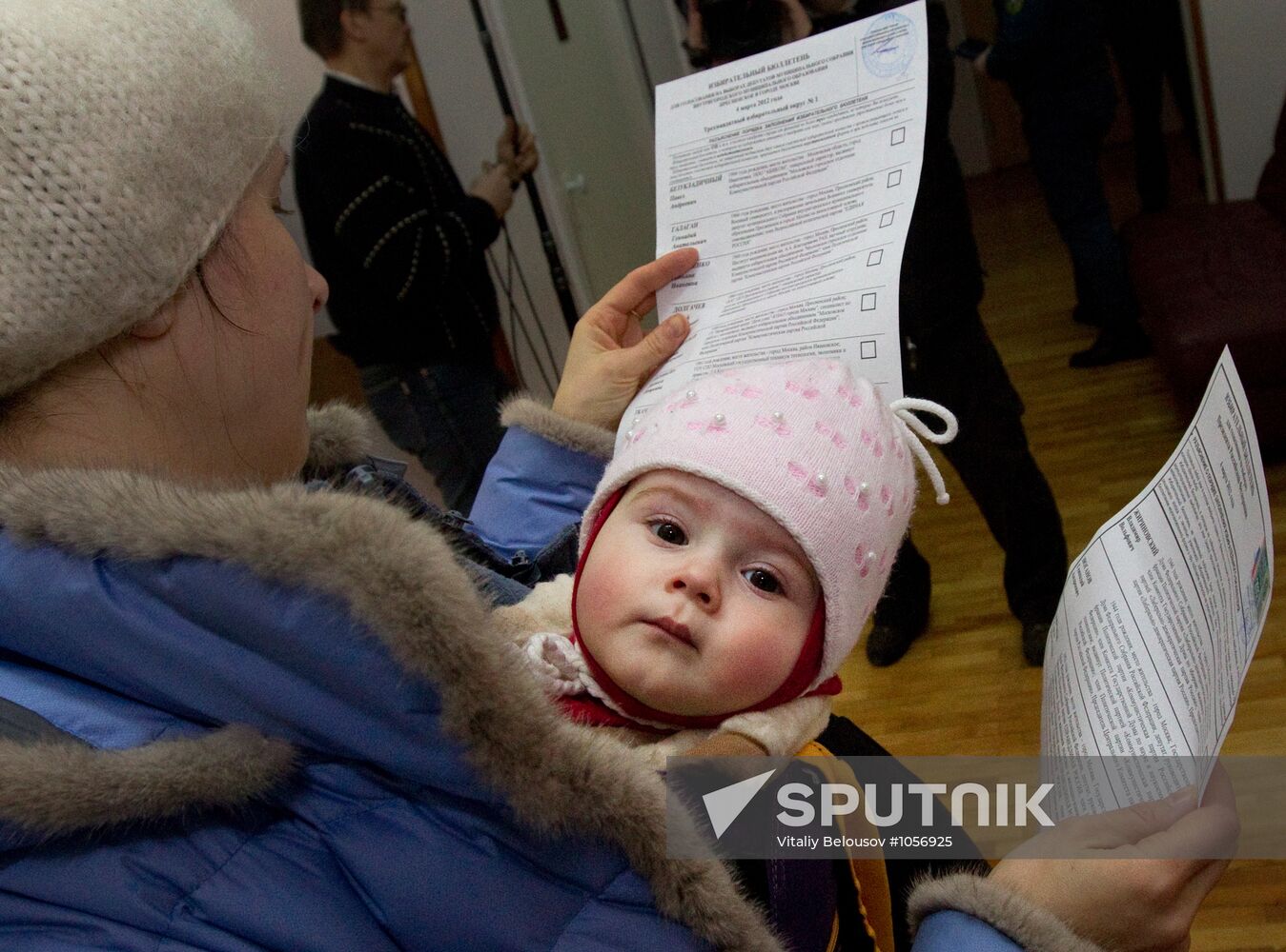 Presidential voting in Moscow
