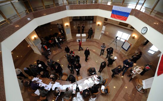 Presidential elections in Moscow