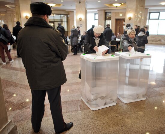 Presidential elections in Moscow