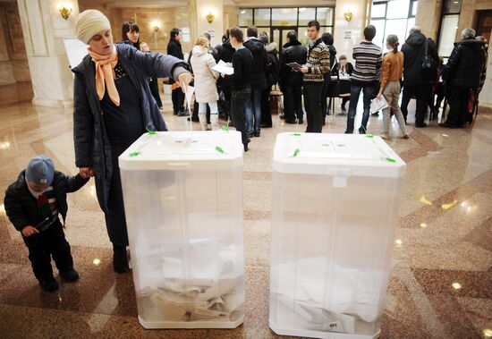 Presidential elections in Moscow