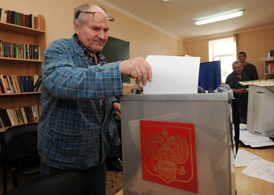 Russian presidential election in Rostov-on-Don