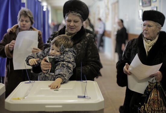 Presidential elections in Moscow