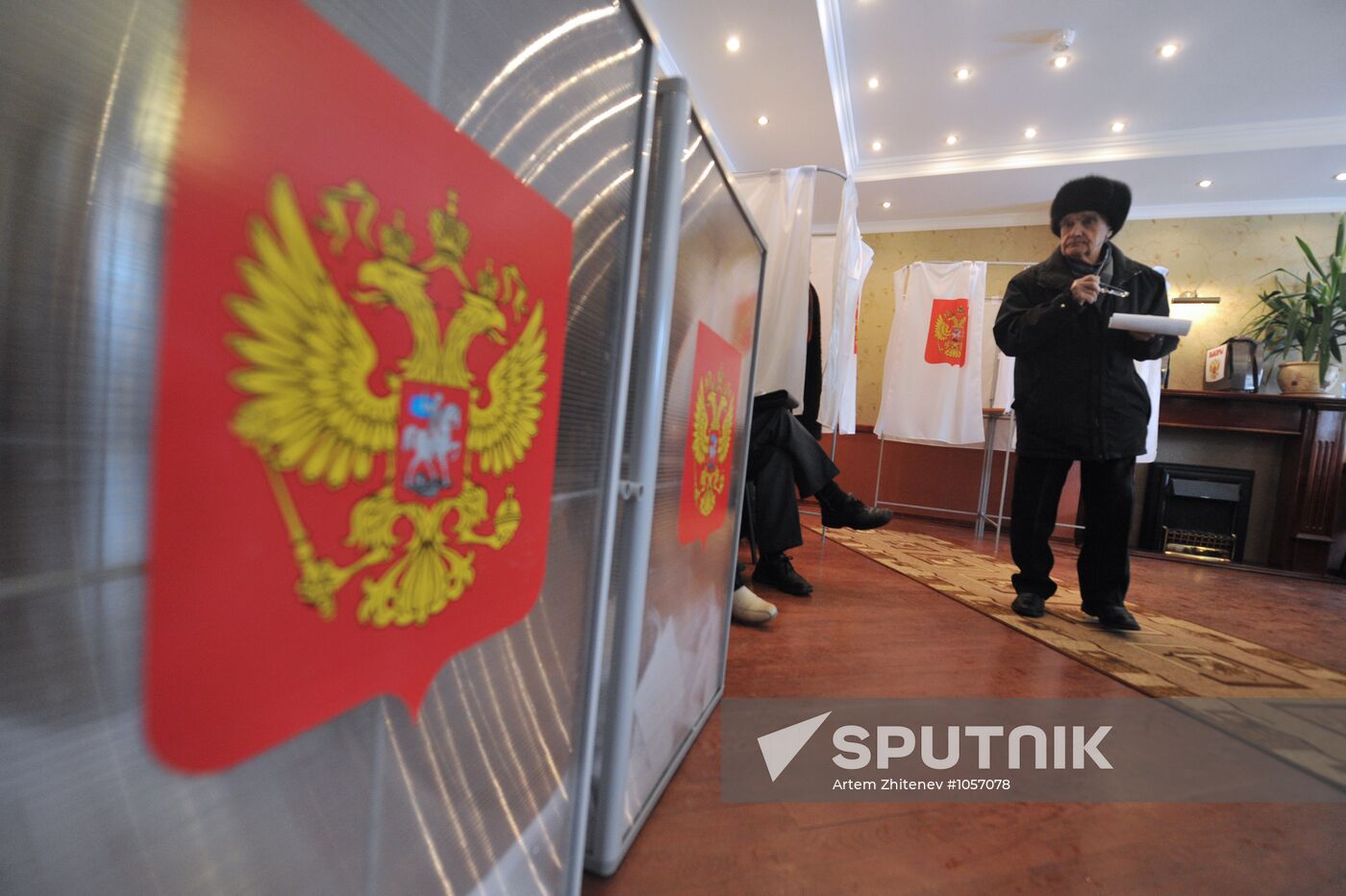 Moscow Region votes in Russian presidential election