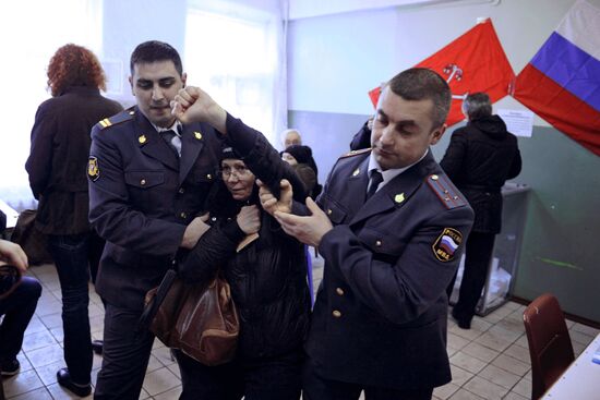 Russia votes in presidential election